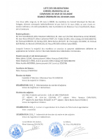 LISTE DES DELIBERATIONS 20 MARS 2026
